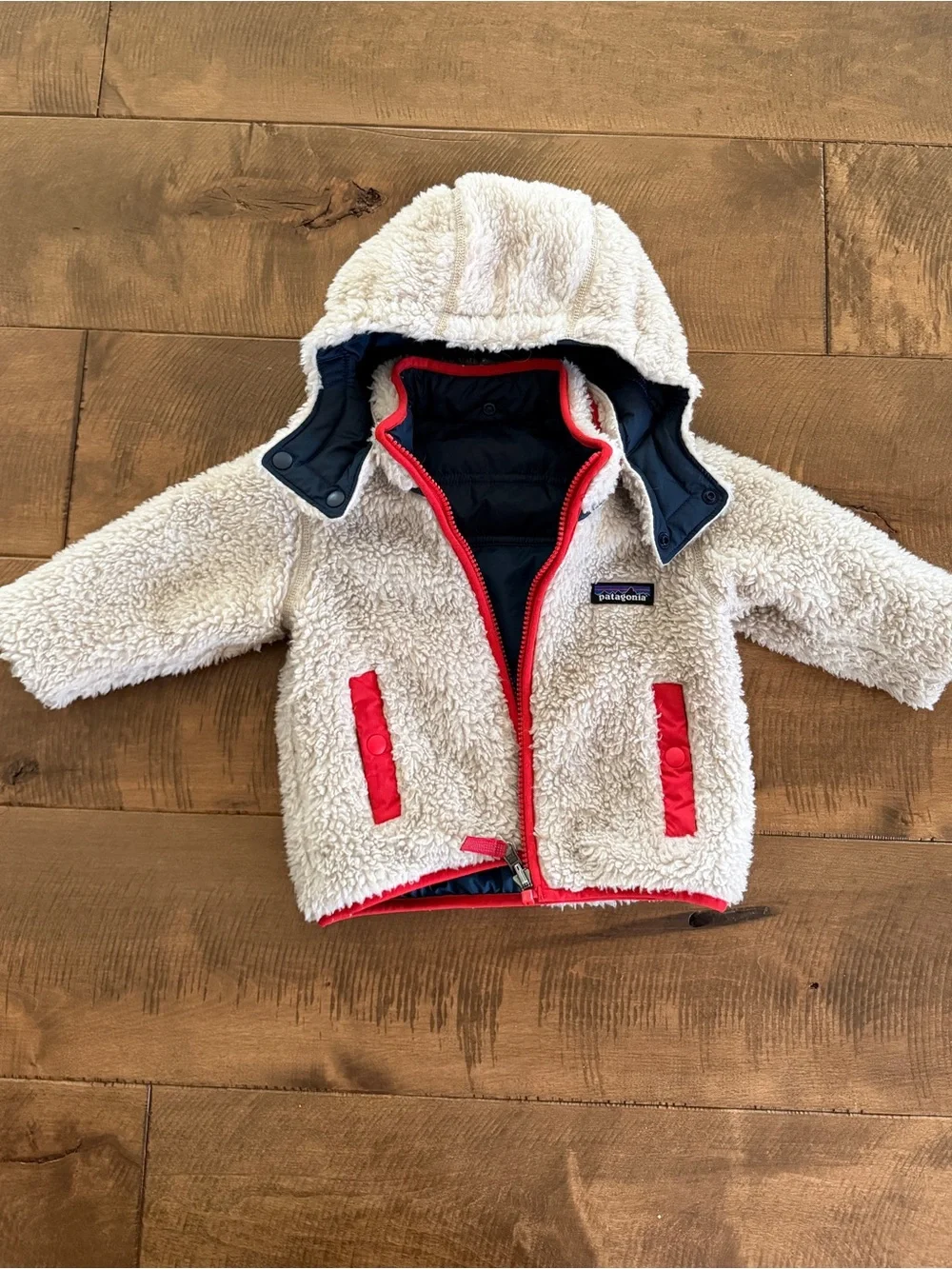 Patagonia Reversible Sherpa Down Jacket